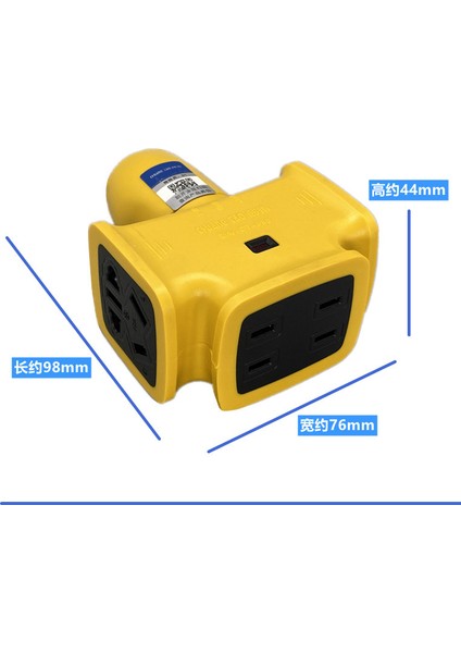 Chuangtao Güç Soketi Lamba Tutucu Fiş Test Kalemi Dönüşüm Soketi Güç Anahtarı Güç Kablosu (Yurt Dışından) fiyatları
