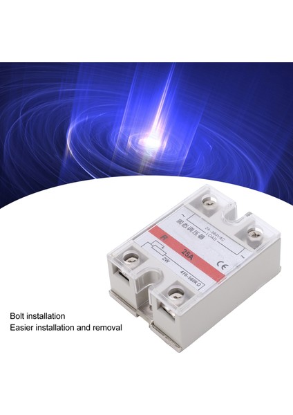 25A Katı Hal Röle Modülü Metal Soğutucu Ssvr Direnç Voltaj Regülatörü (Yurt Dışından) fırsatları