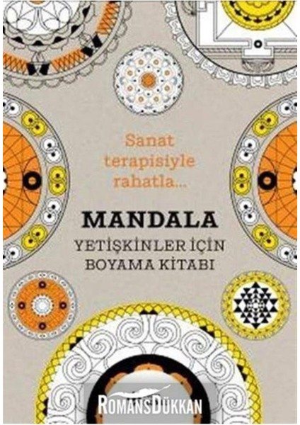 Mandala - Yetişkinler Için Boyama Kitabı