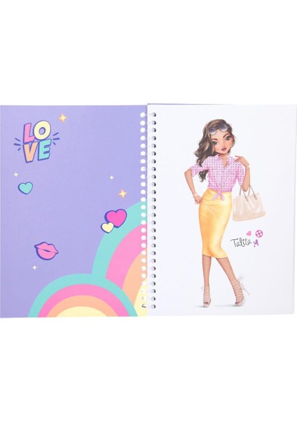 Top Model Pocket Coloring Book 0411803-a