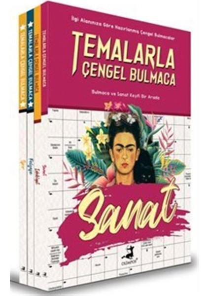 Temalarla Çengel Bulmaca (4 Kitap Set)