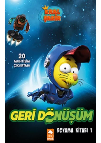 Kral Şakir Geridönüşüm Boyama Kitabı 1
