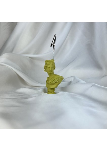 Küf Yeşili Apollo Heykel Not Tutucu Fotoğraf Tutucu fırsatları