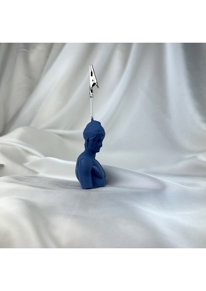 Gri Mavi Ares Heykel Not Tutucu Fotoğraf Tutucu fiyatları