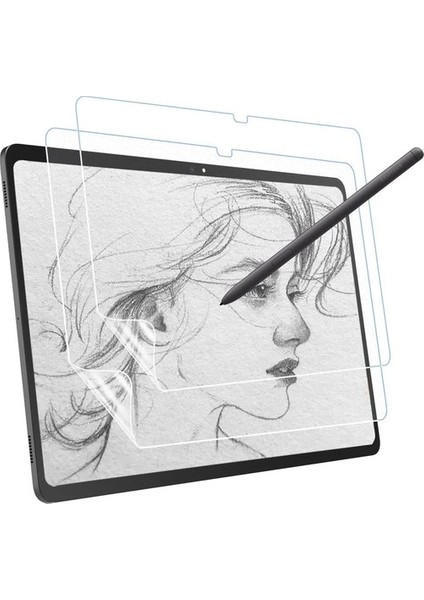 Apple iPad 10.2 8.nesil Uyumlu Paper Like Ekran Koruyucu Nano Kırılmaz Kağıt Hissi Mat Yüzey (Model A2270,A2428,A2429,A2430)