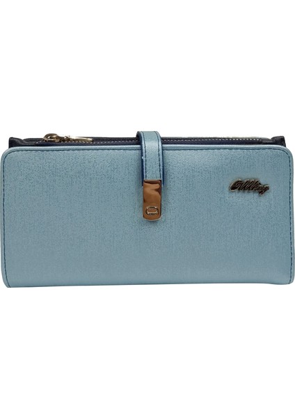 Ollbag Klasik Kadın Cüzdan Fermuarlı Orta Tlf Bölmesi Cift Taraflı Kullanım Alanı Çok Kartlık & Resim Bölmesi Mükemmel Işçilik Kaliteli Aksesuarlı Cüzdan