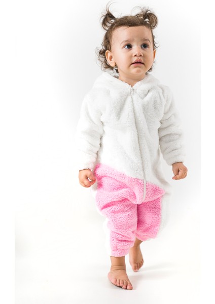 Welsoft Peluş Unisex Kışlık Bebek Takımları Çocuk Giyim Bebek Kıyafeti çocuk kostümü Welsoft Takım