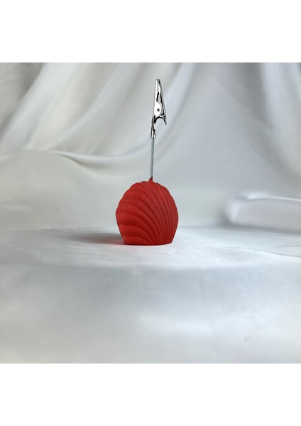 Kırmızı Istiridye Not Tutucu Fotoğraf Tutucu fiyatları