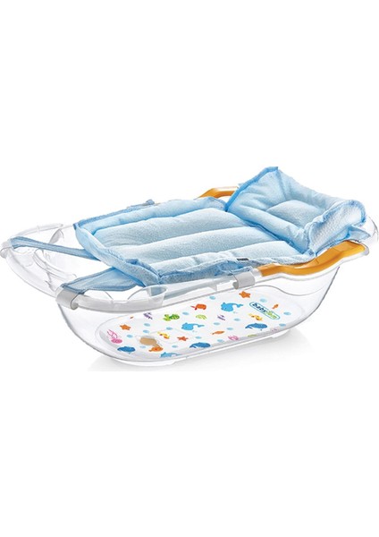 Köpüklü Küvet Filesi Mavi