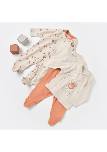 Bibaby Organik Hastane Çıkışı 10lu Summer Fruit Light Cream Crame