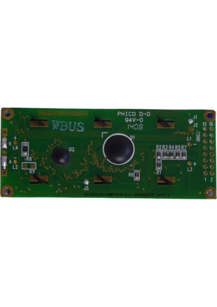 PC1602LRU-HWB-P LCD Ekran
