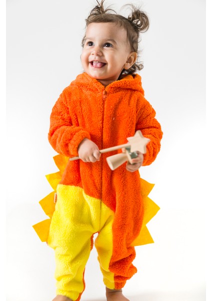 Welsoft Peluş Unisex Kışlık Bebek Takımları Çocuk Giyim Bebek Kıyafeti çocuk kostümü Welsoft Takım