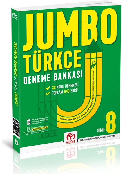 Model Eğitim Yayıncılık 8. Sınıf Türkçe Jumbo Deneme Bankası