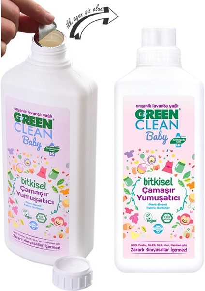 U Green Clean Baby Çamaşır Yumuşatıcısı 1000 ml