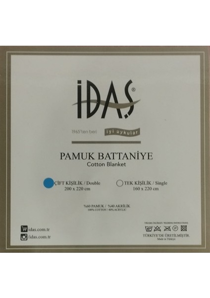 Çift Kişilik Pamuk Battaniye 200X220 cm fiyatları