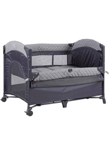 8041 Miami Basic Anne Yanı Oyun Parkıı 70x110 cm Gri modelleri