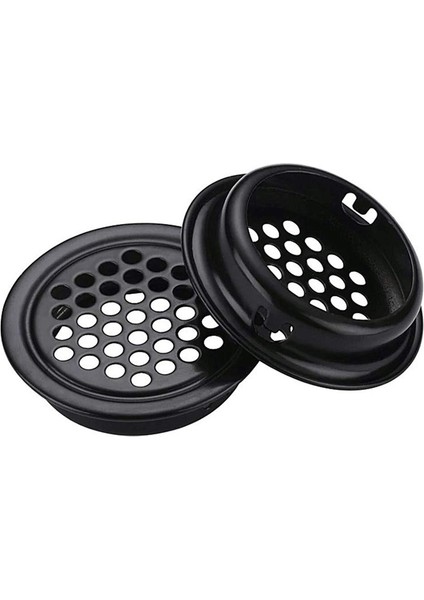 Yuvarlak Havalandırma Izgarası Dolabı Havalandırma Deliği Izgarası 35MM 30 Parça Siyah Banyo Dolabı Dolap Ayakkabı Dolabı (Yurt Dışından) modelleri