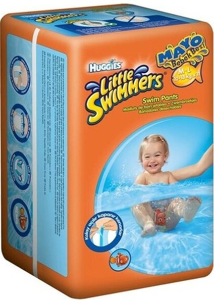 Little Swimmers Mayo Bebek Bezi Large 12-18 Kg