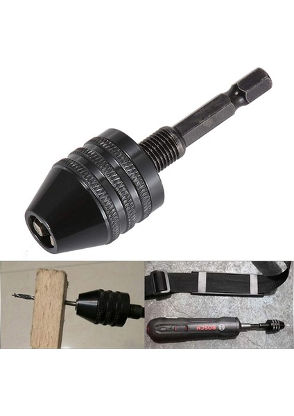 Hızlı Değişim Anahtarsız Matkap Ucu Mandreni Altıgen Şaft Adaptörü Dönüştürücü Aracı Podazz (Yurt Dışından) indirimleri