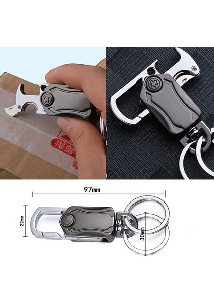 Anahtar Şekli Halka Cep Açacağı Tornavida Anahtarlık Seti Alet Hayatta Kalma Çok Yardımcı Program (Yurt Dışından) modelleri