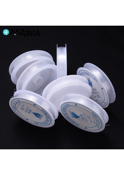 0.4-1.2mm Şeffaf Streç Elastik Kristal Hattı Boncuk Halat Halat Takı Kordon Tel Konu Dıy El Yapımı Bilezik Kolye (Yurt Dışından) fiyatları