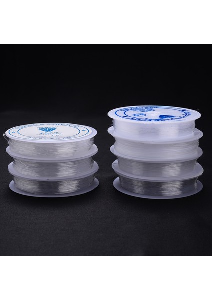 0.4-1.2mm Şeffaf Streç Elastik Kristal Hattı Boncuk Halat Halat Takı Kordon Tel Konu Dıy El Yapımı Bilezik Kolye (Yurt Dışından) modelleri