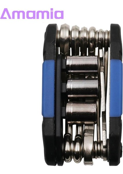 Amamia Bisiklet Tamir Anahtarı Çapraz Tornavida 16 In 1 Bisiklet Bisiklet Katlanabilir Tornavida Aracı (Yurt Dışından)