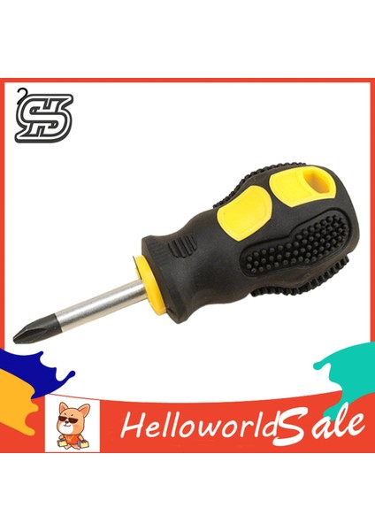 Helloworld Mini Tornavida Kısa Saplı Çok Fonksiyonlu Değiştirilebilir Çift Kullanımlı Tornavida (Yurt Dışından) fiyatları