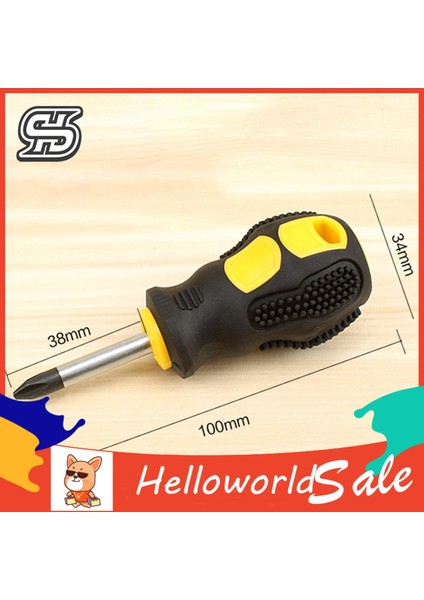 Helloworld Mini Tornavida Kısa Saplı Çok Fonksiyonlu Değiştirilebilir Çift Kullanımlı Tornavida (Yurt Dışından) modelleri