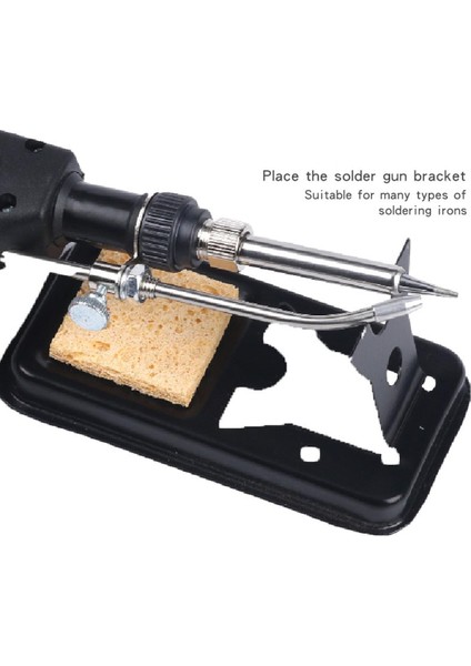 Kaynak Temizleme Sünger Ped Taşınabilir Sevıch ile Elektrikli Havya Standı Tutucu (Yurt Dışından)