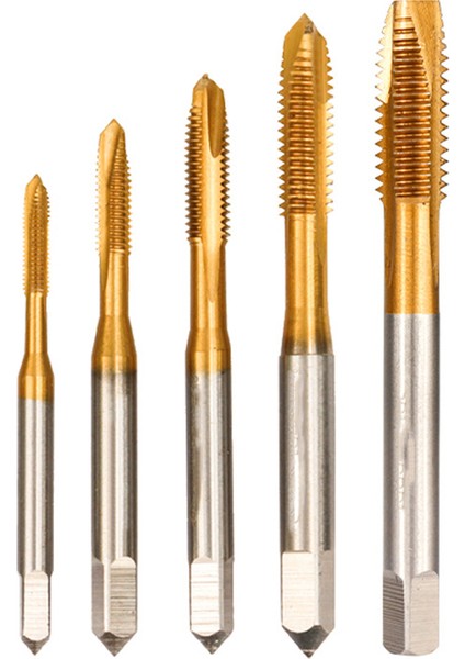 5/7 Adet Metrik Musluk Seti Musluklar Matkap Uçları El Aleti Setleri Hss M3-M12 Makine Spiral Karşılaşma (Yurt Dışından) fırsatları