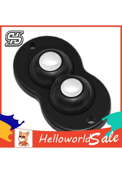 Helloworld Mobilya Silindirleri Emek Tasarrufu Sağlayan Sandalye Evrensel Tekerlekler (Yurt Dışından)