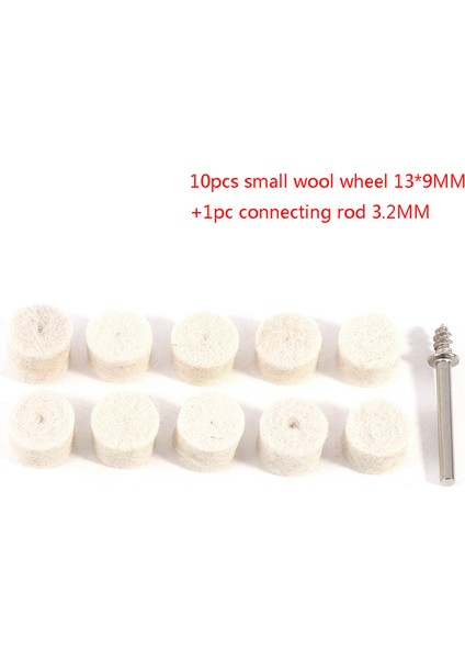 11 Adet Yün Tekerlek Keçe Metal Kalıp Yeşim Oyma Ayna Parlatma Aracı Sevıch (Yurt Dışından) fiyatları