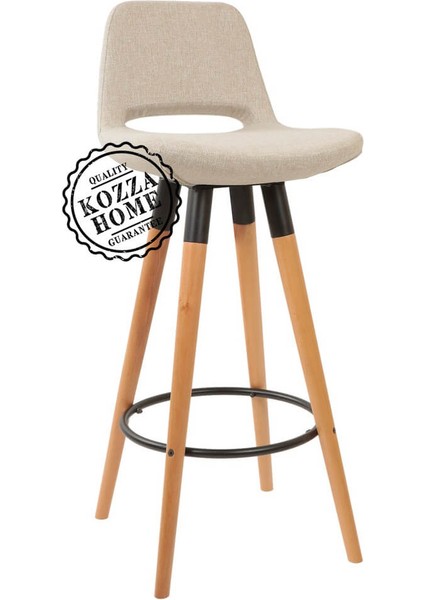 Retro 220 Bar Sandalye Naturel - Keten - 75 cm