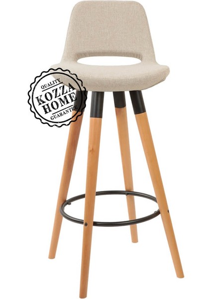 Retro 220 Bar Sandalye Naturel - Keten - 75 cm fırsatları