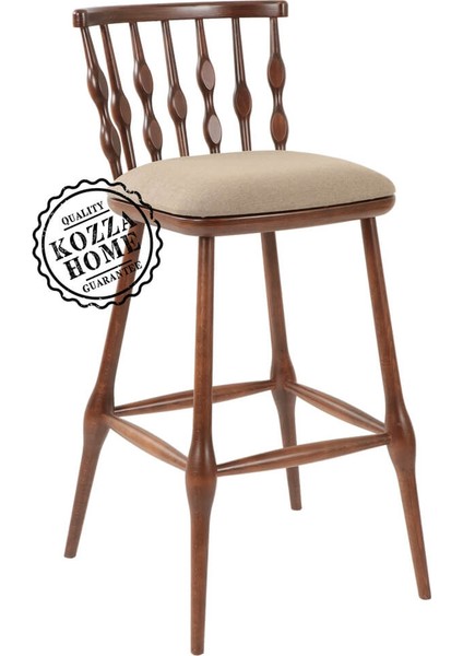 Drop Bar Sandalye Ceviz - 65 cm