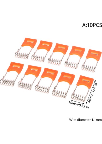 10 Adet Yay Kelepçeleri LED Downlight Panel Aydınlatma Tavan Lambası Bahar Segman Sevıch (Yurt Dışından) fiyatları