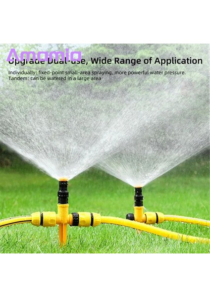 Amamia Kendiliğinden Sulanan Spikes Geniş Menzilli Püskürtme Tandem Arayüzü Sulama Nozulu (Yurt Dışından) fırsatları