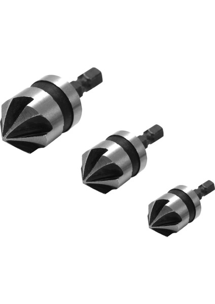 Ahşap Metal Hızlı Değişim Matkap Ucu Aracı Için 3 Adet Karbon Çelik Hex Havşa Seti (Yurt Dışından) fiyatları