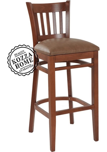 Hooters Bar Sandalye Ceviz - 65 cm
