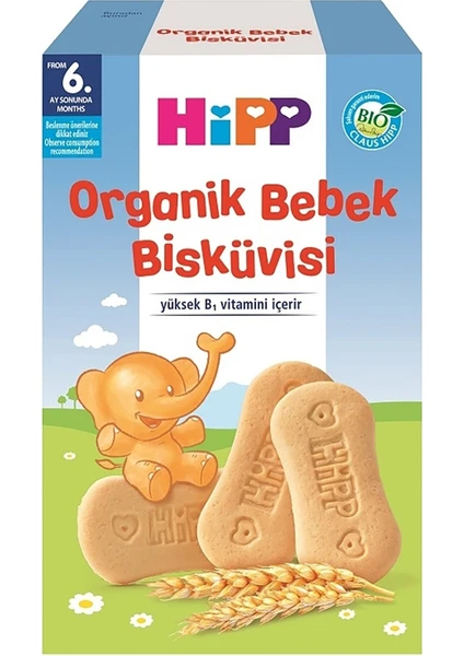 Organik Bebek Bisküvisi 150 gr