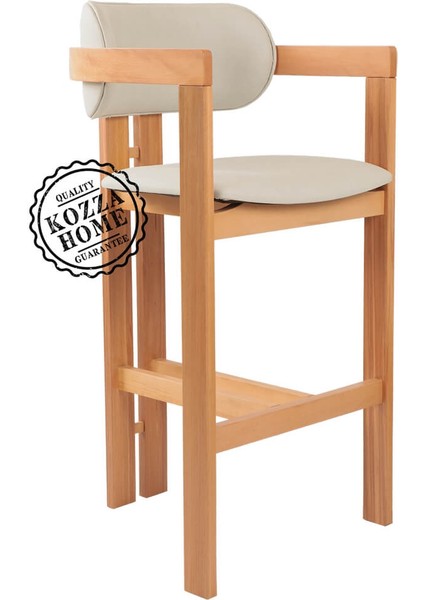 Trio Bar Sandalye Naturel - 65 cm