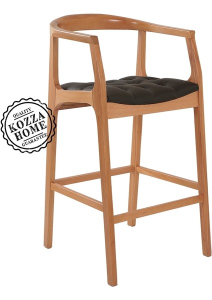 York Bar Sandalyesi Naturel - 72 cm