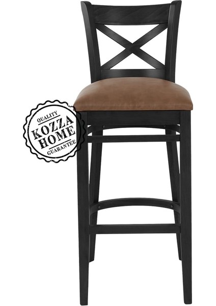 Bristol Bar Sandalye Siyah - 75 cm fırsatları