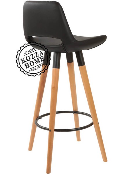 Retro 220 Bar Sandalye Naturel - Siyah - 65 cm modelleri