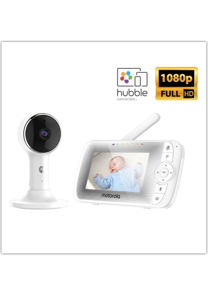 LUX64 FHD Wifi Connect 4.3 İnç Lcd Bebek Kamerası