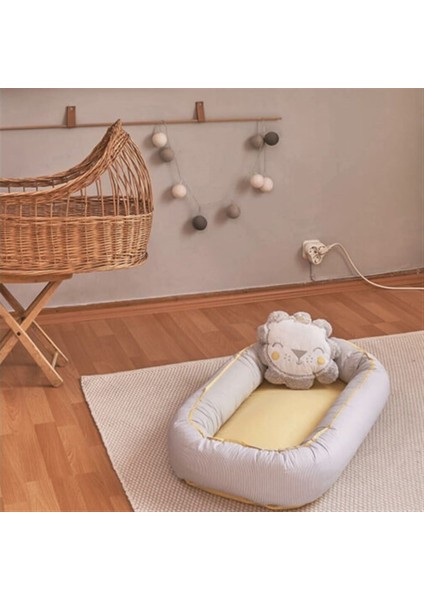 Anne & Baba Yanı Yatağı Baby Nest Lüx Lion Sarı fiyatları