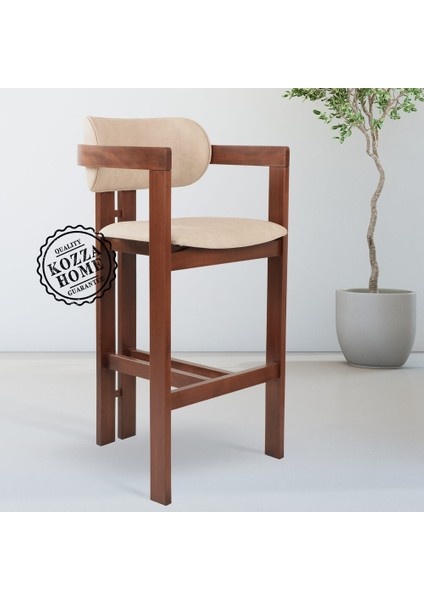Trio Bar Sandalye Ceviz - 65 cm