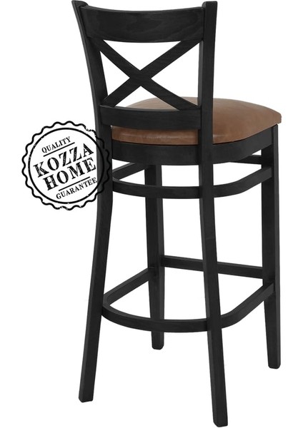 Bristol Bar Sandalye Siyah - 65 cm