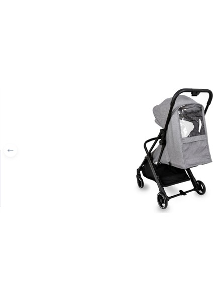 Gravity Autofold Kabin Bebek Arabası Grey